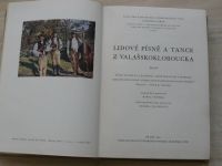 Vetterl, Jelínková - Lidové písně a tance z Valašskokloboucka - Část II. (1960)