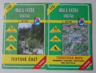 Turistická mapa + textová časť č.110 - 1 : 50 000 - Malá Fatra Vrátna (2002)