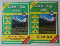 Turistická mapa + textová časť č.112 - 1 : 50 000 - Západné Tatry Roháče (2001)