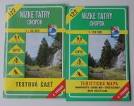 Turistická mapa + textová časť č.122 - 1 : 50 000 - Nízke Tatry Chopok (2000)