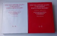 Encyklopedie jazzu a moderní populární hudby A-K;L-Ž (1986-87) část jmenná (2 knihy)