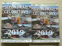 Integrovaný dopravní systém Jihomoravského kraje - Jízdní řád celosíťový 2019 1.2. díl  (2 knihy)