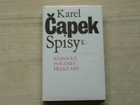 Karel Čapek - Spisy - Básnické počátky-překlady (1993)