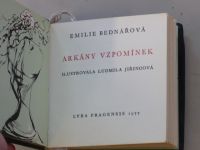 Emilie  Bednářová - Arkány vzpomínek (1977) Lyra Pragensis svazek 25