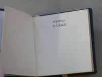 Stendhal - O lásce (1984) Lyra Pragensis - svazek 65