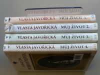 Vlasta Javořická - Můj život I.-IV. (1999-2000) 4 knihy