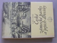 Karel Hierke - České zámecké parky, Moravské zámecké parky a jejich dřeviny (1985) 2 knihy