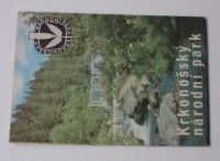 Krkonošský národní park (1982) mapka + informace návštěvníkům, vícejazyčná