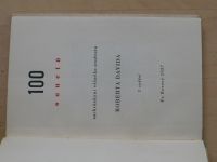 100 sonetů zachránkyni věčného studenta Roberta Davida (Borový 1937)