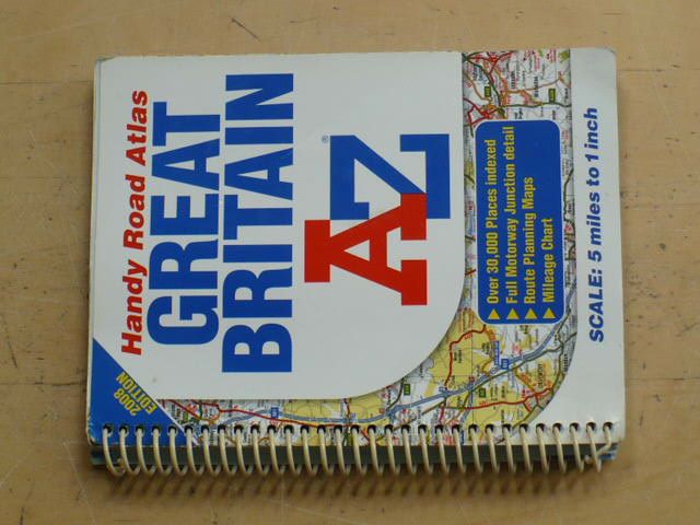Handy Road Atlas Great Britain A-Z (2008)
