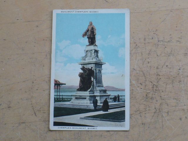 Kanada - Quebec - Monument Champlain