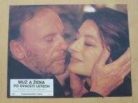 Muž a žena po dvaceti letech - 2 filmové plakáty