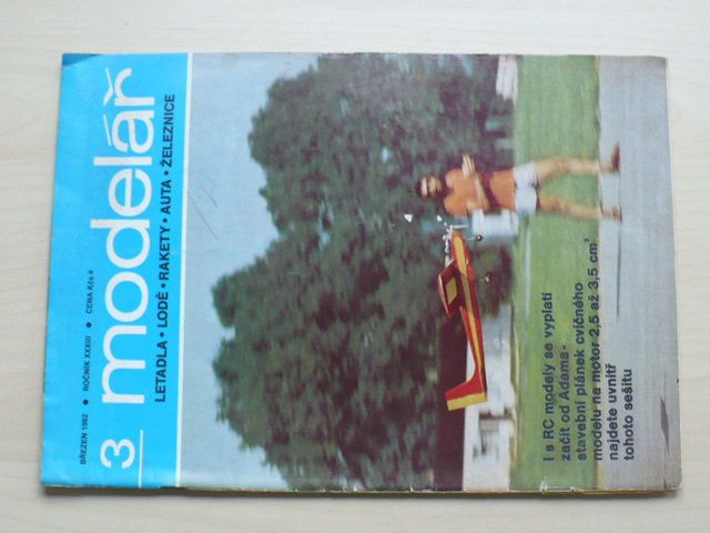 Modelář 3 (1982) ročník XXXIII.