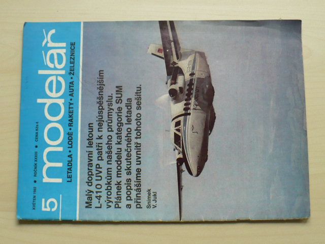 Modelář 5 (1982) ročník XXXIII.