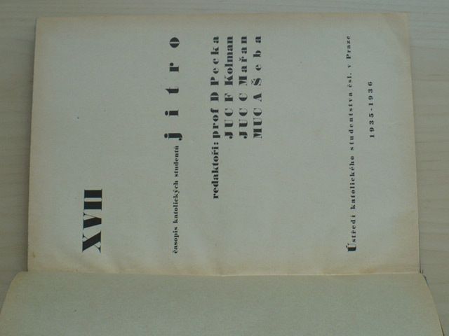 Jitro 1-10 (1935-36) ročník XVII.