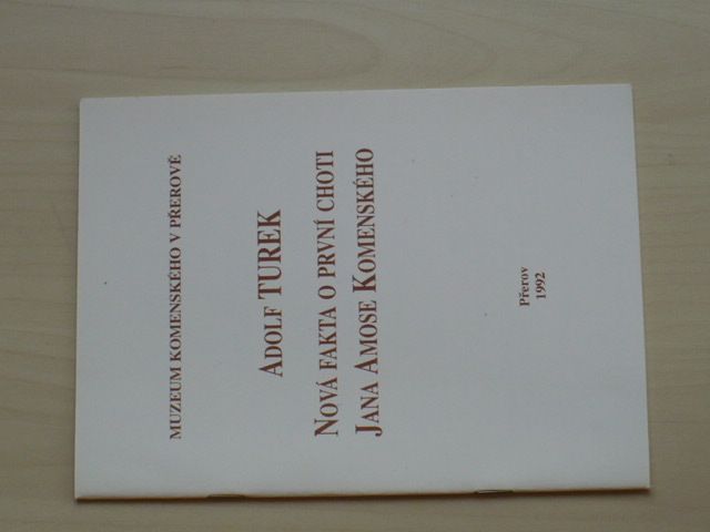 Turek - Nová fakta o první choti Jana Amose Komenského (1992)