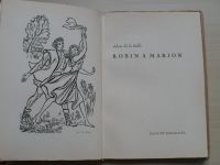 Adam de la Halle - Robin a Marion (1942) 288/777 dřevoryty Kotrba, podpis