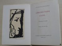 Líbezné vody čisté... Tři kancóny a šest sonetů Francesko Petrarcy (1967)