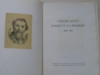 Vysoké Mýto památce A. V. Šembery 1807 - 1957 (1957) Sborník