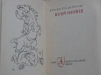 Arturo Uslar Pietri - Rudý ostříž (Atlantis Brno 1940) X./50 (350)