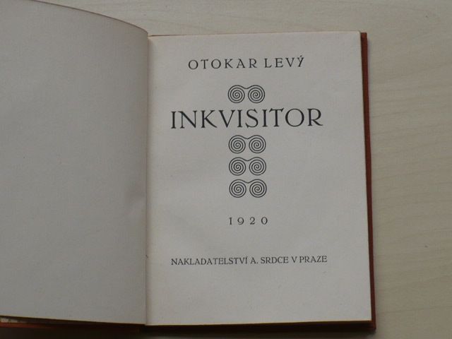 Otokar Levý - Inkvisitor (1920)