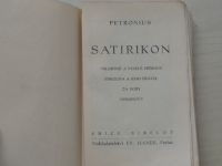 Petronius - Satirikon - Román z doby Neronovy (Bibelot 1947)
