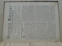 Hospodář Moravský 1-24 (1886) ročník VII. (chybí čísla 20-21, 22 čísel)