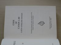 Code of Canon Law - Latin-English edition (1983)
