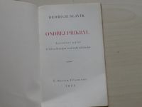 Slavík - Ondřej Přikryl (Č. Beran Olomouc 1932) Literární náčrt k básníkovým sedmdesátinám