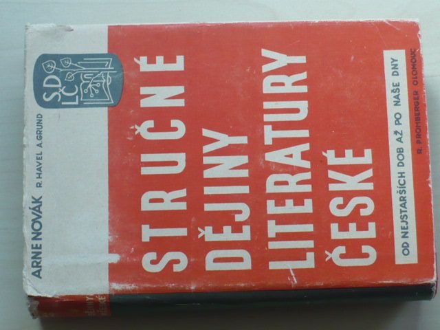 Novák - Stručné dějiny literatury české (1947)