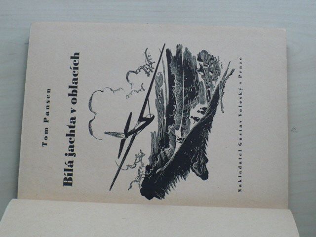 Tom Pansen - Bílá jachta v oblacích (1945) il. Novák
