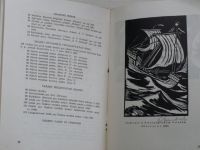 Jan Rambousek - Cykly, ilustrace, užitá grafika - SČUG Hollar 1953, podpisy J.R.