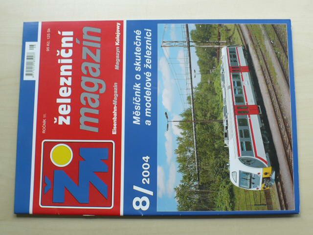 Železniční magazín 8 (2004) ročník XI.