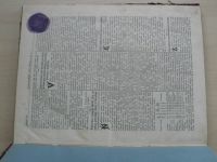 Hospodářský list 1-36 (1894) ročník XX. (chybí čísla 16, 27, 34 čísel)
