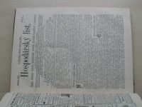 Hospodářský list 1-37 (1895) ročník XXI. (chybí čísla 1, 14, 28, 34 čísel) + příloha