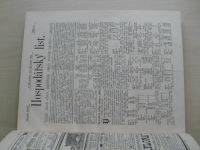 Hospodářský list 1-51 (1900) ročník XXVI. (chybí čísla 2, 13, 17, 20, 32, 34, 40, 43, 47, 42 čísel)