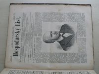Hospodářský list 1-36 (1881) ročník VII. (chybí čísla 15-16, 34 čísel)