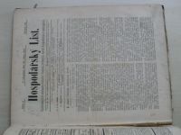 Hospodářský list 1-36 (1881) ročník VII. (chybí čísla 15-16, 34 čísel)