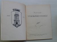 Špaček - Paměti města Vysokého Veselí (1958) podpis autora