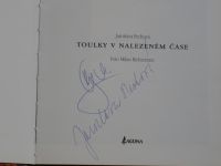 Pechová - Toulky v nalezeném čase (2008) podpis autorky