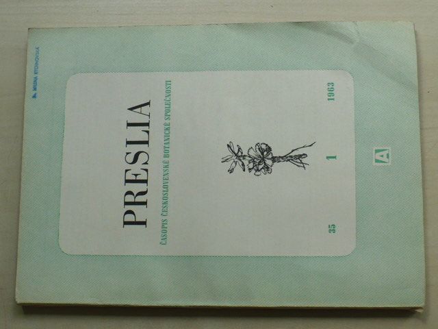 Preslia 1-4 (1963) ročník XXXV. (vícejazyčné)