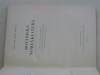 Dostál - Botanická nomenklatura (1957)