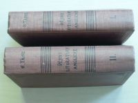 Taine - Dějiny literatury anglické I.-II. (1901, 1903) 2 svazky