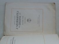 Chamrád - Z něpřikrytej dědiny. Slezské vrše. (1919) podpis autora