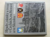 Hrady, zámky a tvrze v Čechách, na Moravě a ve Slezsku I-VII (1981-89) 7 knih