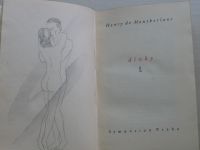 Henry de Montherlant - Dívky I.II.(Symposion 1937) 57/200, 171/200, mědirytiny Mašek