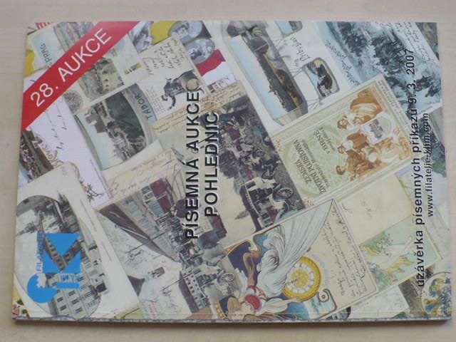 Písemná aukce pohlednic (2007) 28. aukce