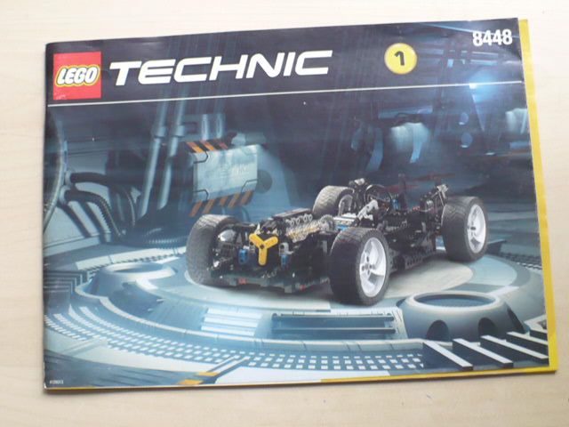LEGO TECHNIC 1, 2 8448 - Katalog, návod