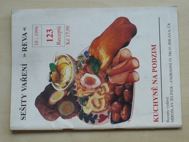 Sešity vaření Reva 10 - Kuchyně na podzim (1996)