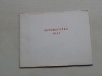 Novoročenka 1951 - Jirásek - V rozvalinách, dřevoryt Florian
